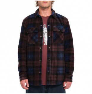 Chaqueta Volcom: Bowered Fleece LS (Merlot)