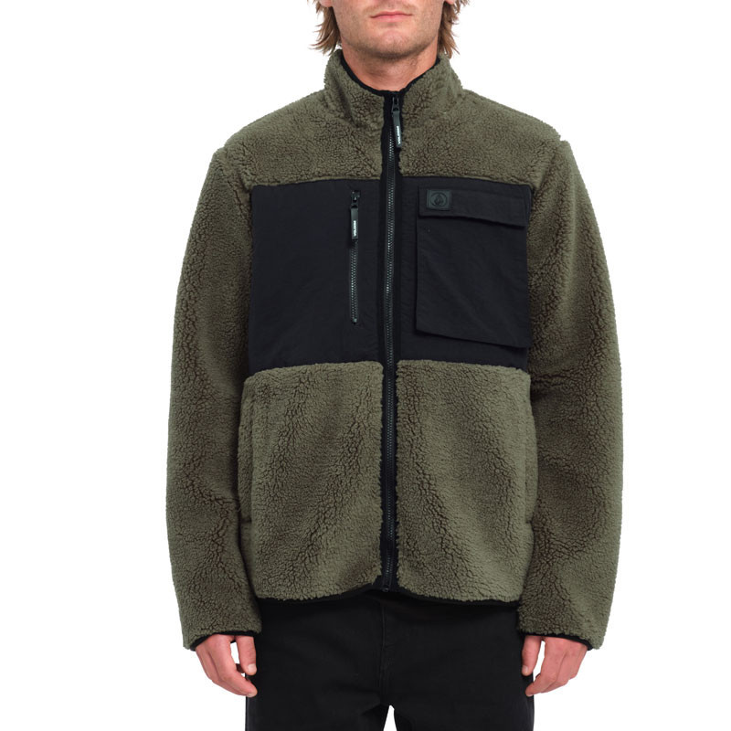 Sudadera Volcom: Storm Stone Zip (Wintermoss)