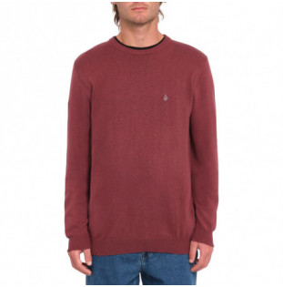 Jersey Volcom: Uperstand Sweater (Merlot)