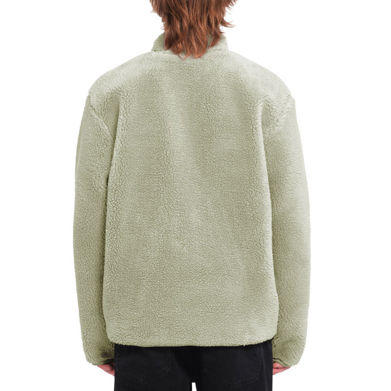 Sudadera Volcom: Muzzer Fuzzar Zip (Green Tea)