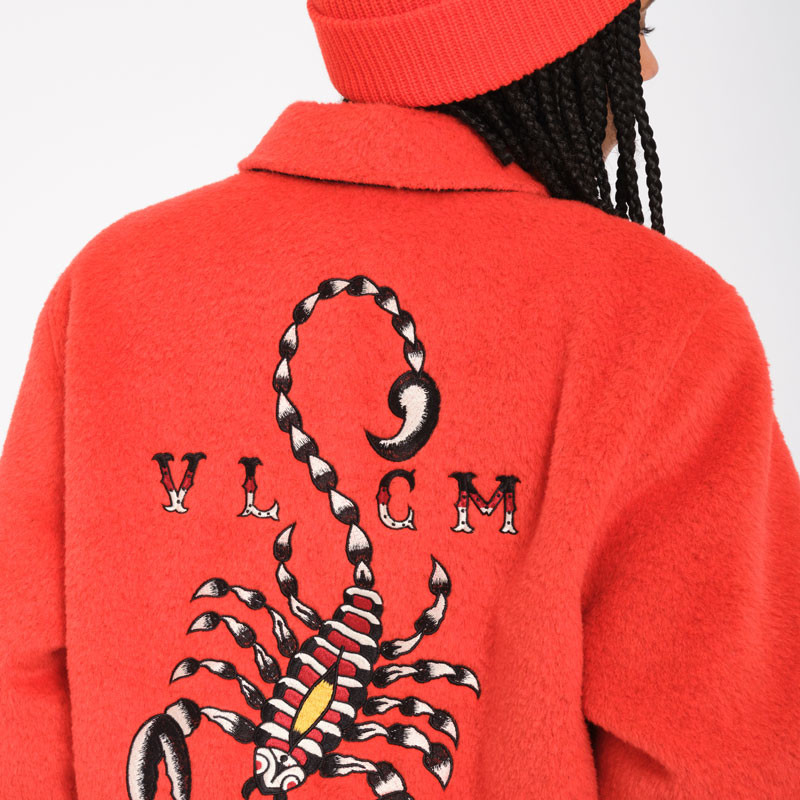 Chaqueta Volcom: Sickstone Jacket (Bright Red)