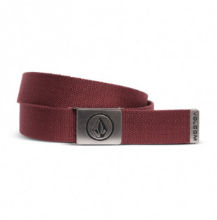 Cinturón Volcom: Circle Web Belt (Merlot)