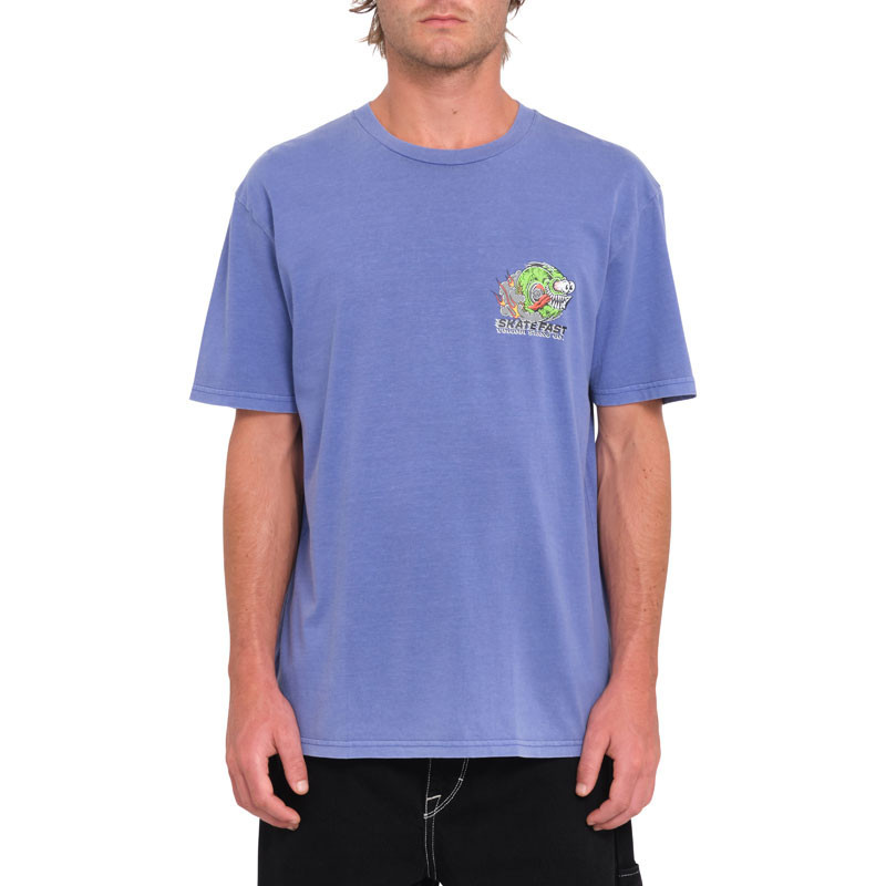 Camiseta Volcom: Crazee Wheel Pw SST (Ballpoint Blue)