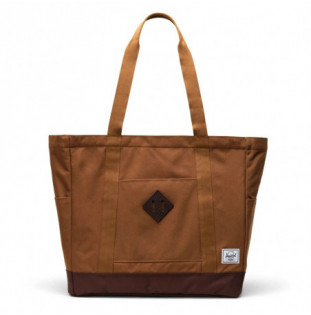 Bolso Herschel: Heritage Tote (Rubber Chicory Coffee)