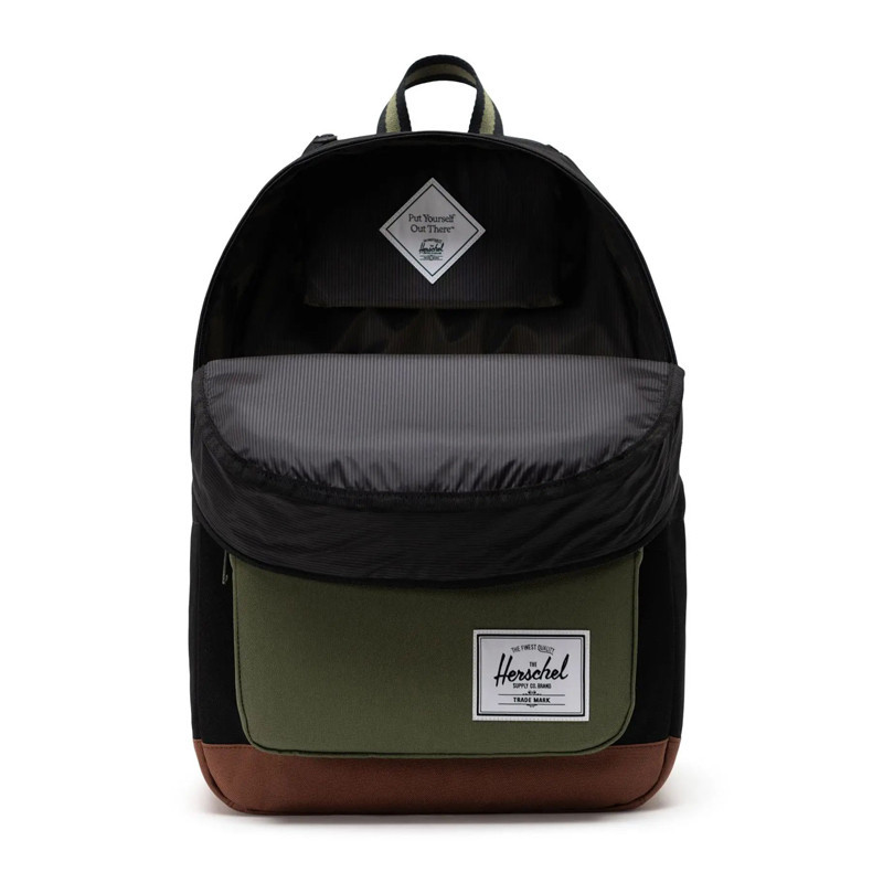 Mochila Herschel: Pop Quiz (Blk 4 Lf Clvr Sad Brw)