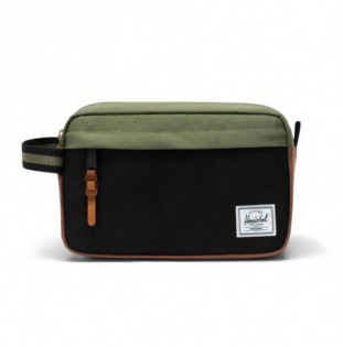 Neceser Herschel: Chapter Travel Kit (Blk 4 Lf Clvr Sad Brw)