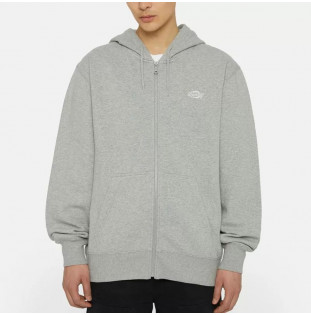 Sudadera Dickies: Summerdale Zip Through (Grey Melange)