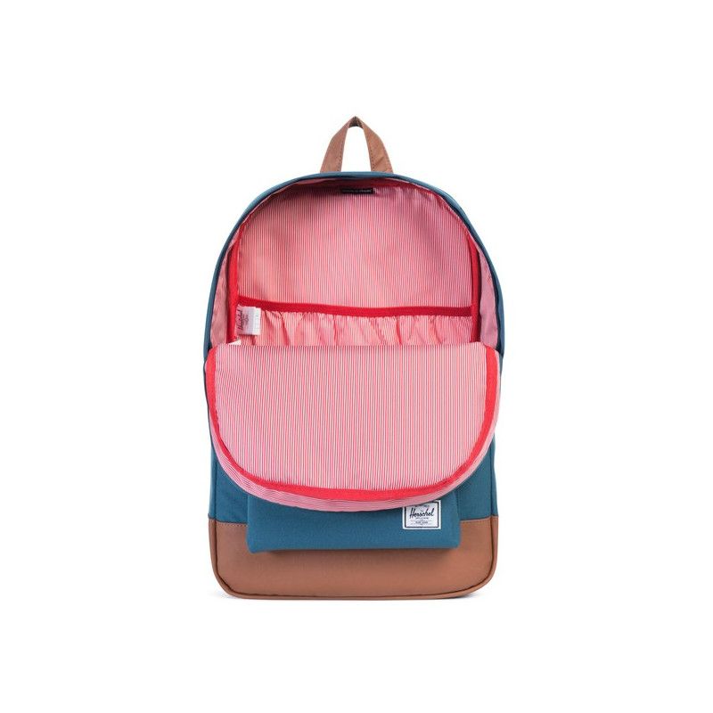 Mochila Herschel: Heritage (Indian Teal Tan Synth Leather)