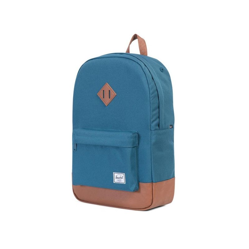 Mochila Herschel: Heritage (Indian Teal Tan Synth Leather)