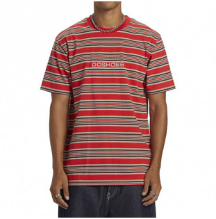 Camiseta DC Shoes: Olympia (Barbados Cherry Olympia Stripe)