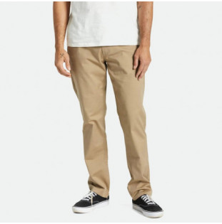 Pantalón Brixton: Choice Chino Regular Pant (Khaki)