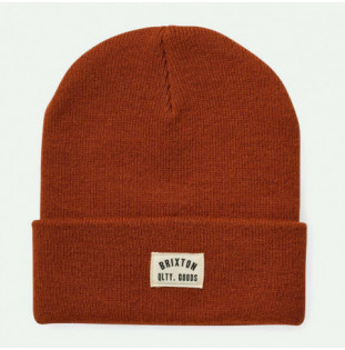 Gorro Brixton: Woodburn Watch Cap Beanie (Rust Orange)