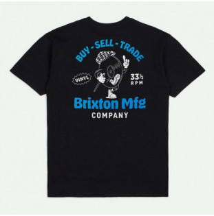 Camiseta Brixton: Rhythmic SS Stt (Black)