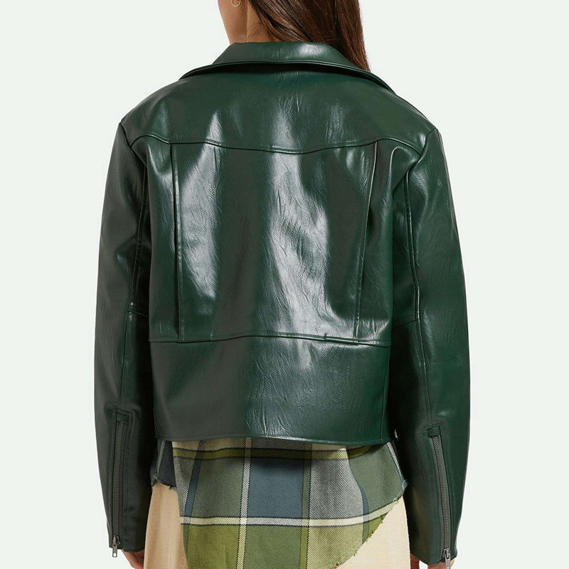 Chaqueta Brixton: The Moto Vegan Leather Jacket (Pine Need)