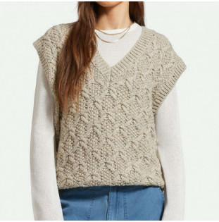 Jersey Brixton: Lafayette Oversized Sweater Ve (Mrl Beige)