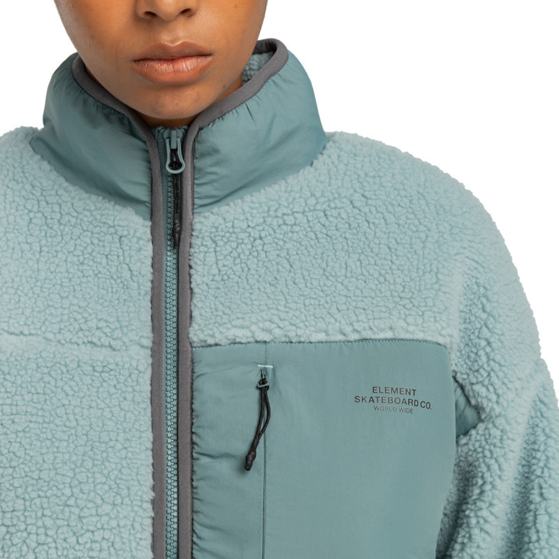 Chaqueta Element: Oak Sherpa (Ice Flow)