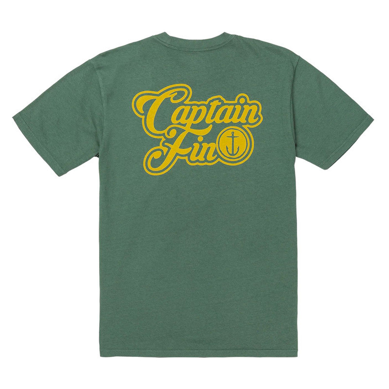 Camiseta Captain Fin: Oh Yeah Logo SS Tee (Cilantro Green)