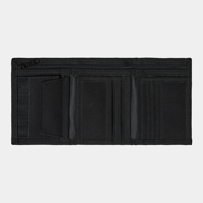 Cartera Carhartt WIP: Alec Wallet (Black)