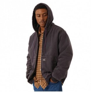 Chaqueta HUF: Boulder Work Jacket (Raisin)