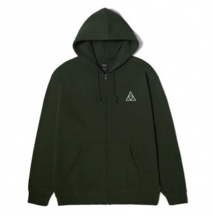 Sudadera HUF: Huf Set TT FZ Hoodie (Hunter Green)