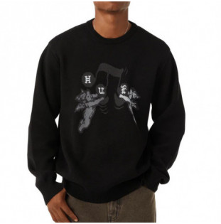 Jersey HUF: Song Intarsia Sweater (Black)