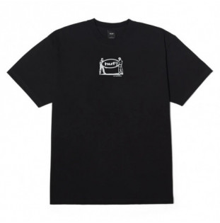 Camiseta HUF: Relocation SS Tee (Black)