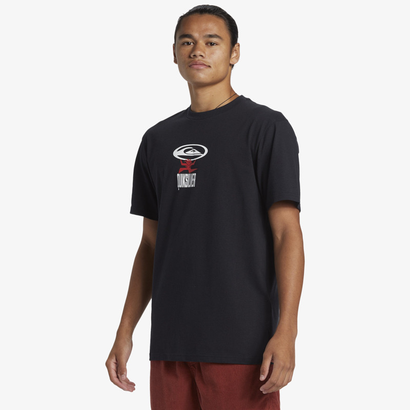 Camiseta Quiksilver: Stand Strong Mo (Black)