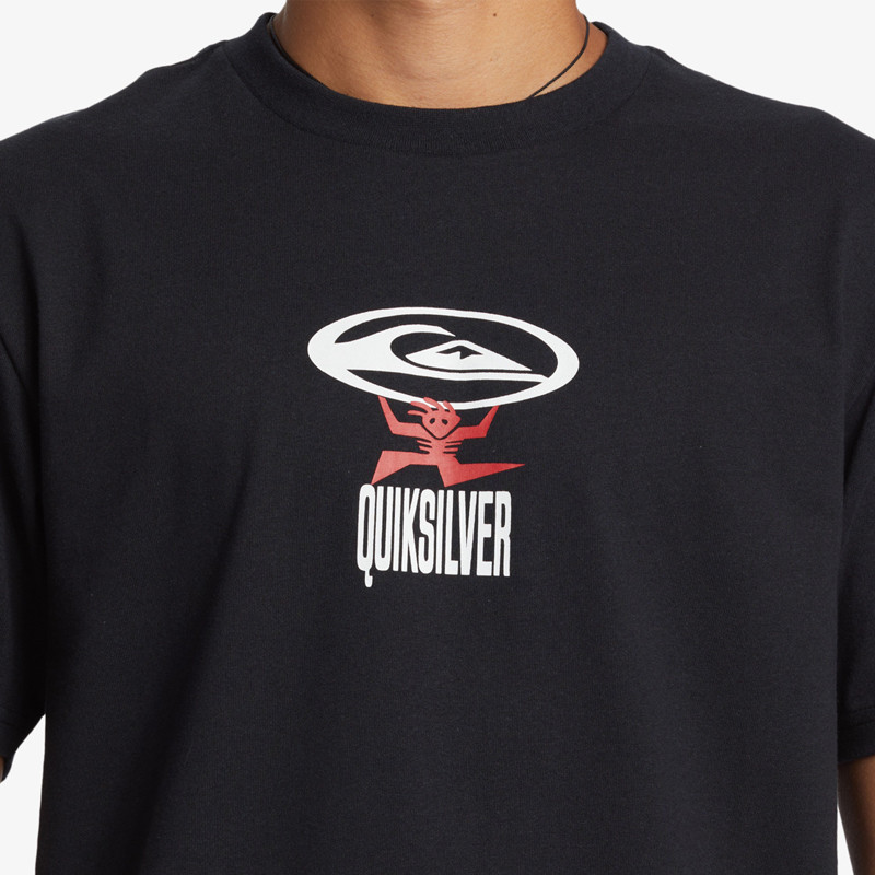 Camiseta Quiksilver: Stand Strong Mo (Black)