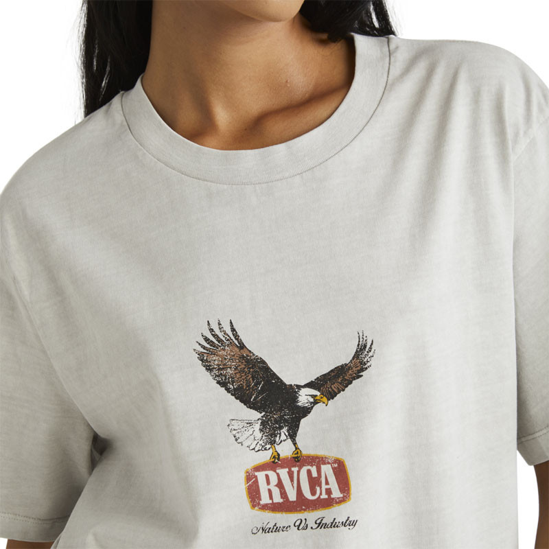 Camiseta RVCA: Hawk Eye (Vapor Blue Solid)