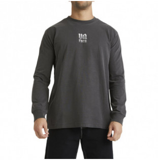 Camiseta RVCA: Lynes Va LS Tee (Washed Black)