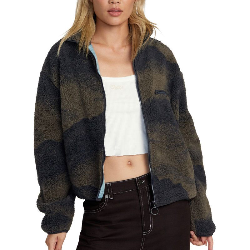 Chaqueta RVCA: Oh Hush Sherpa Jckt (Green Haze)