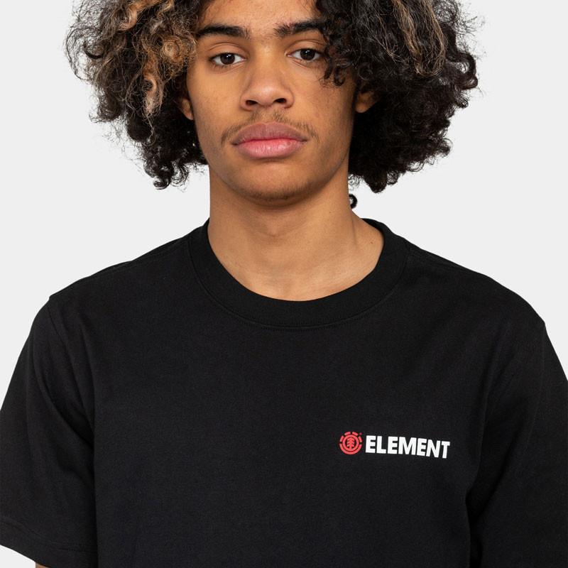 Camiseta Element: Blazin Chest (Faded Black)