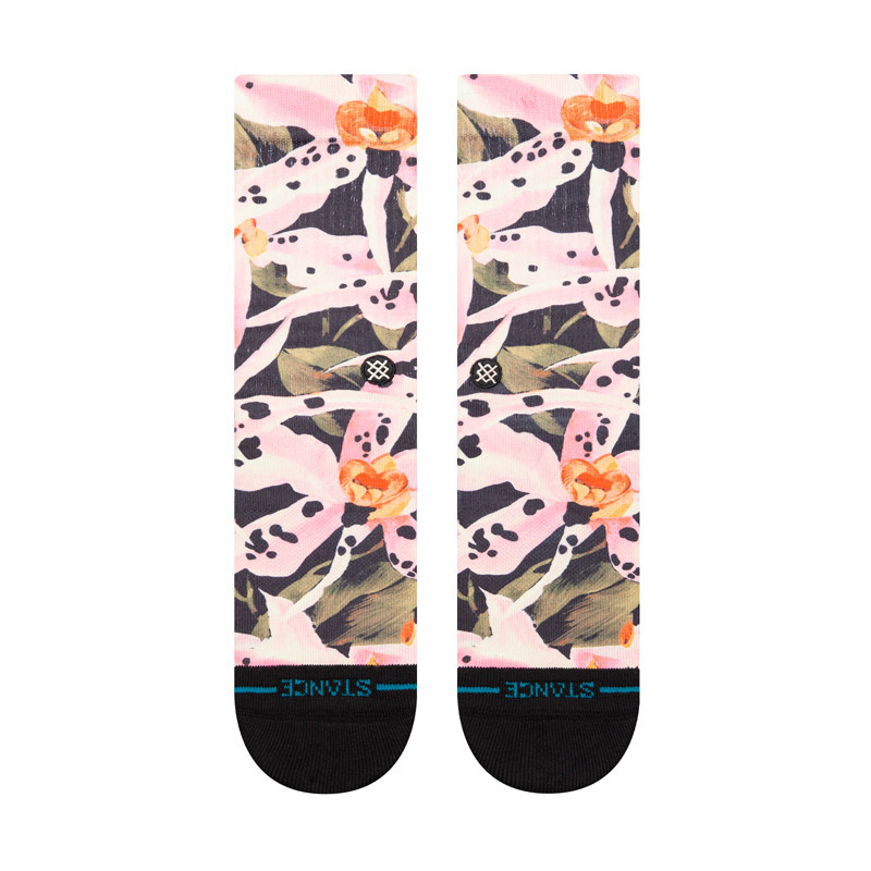 Calcetines Stance: Encyclia Crew (Black)