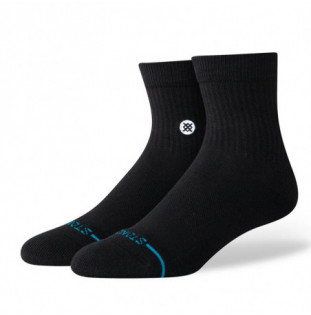 Calcetines Stance: Icon Quarter (Black)