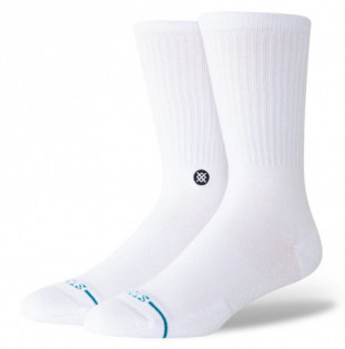 Calcetines Stance: Icon (White Black)