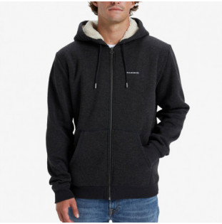 Sudadera Quiksilver: Keller Sherpa (Black Heather)