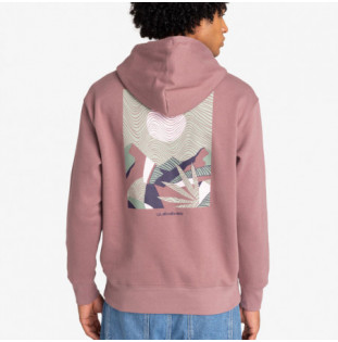 Sudadera Quiksilver: Abstract Nature Hood (Grape Shake)