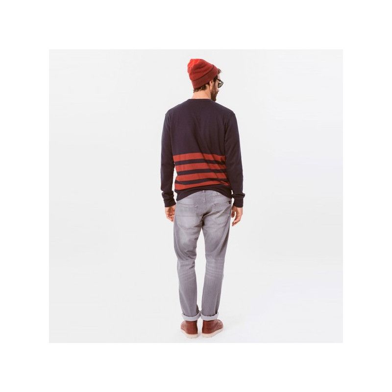 Sudadera Loreak Mendian: ADOUR AMERICAN SWEAT (NAVY RED)