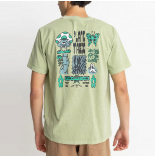 Camiseta Rhythm: Plant Magic Vintage SS T-Shirt (Pistachio)