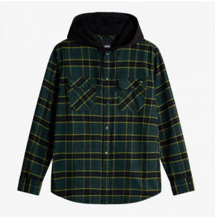 Camisa Vans: MN Parkway II (Green Gables Black)