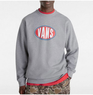 Sudadera Vans: Spray On Loose Crew (Cement Heather)