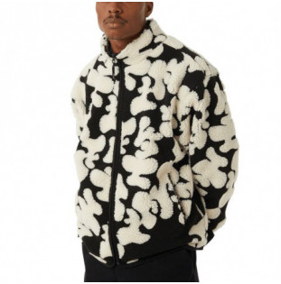 Chaqueta HUF: Abstract High Pile Jacquard (Black)