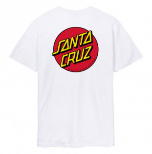 Camiseta Santa Cruz: Classic Dot Chest T-Shirt (White)