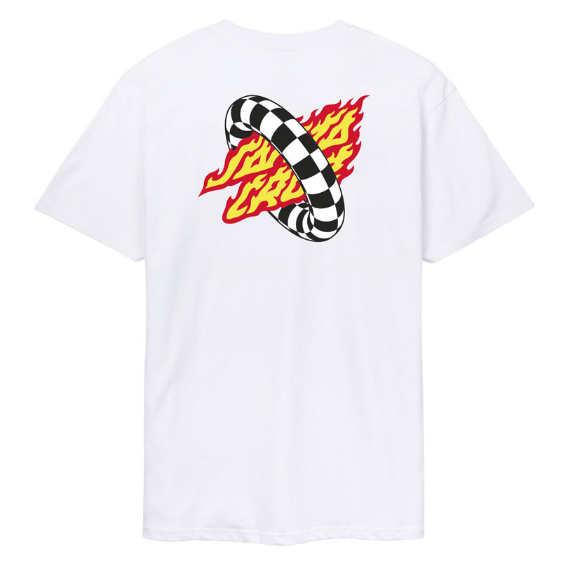 Camiseta Santa Cruz: Goal Flame T-Shirt (White)