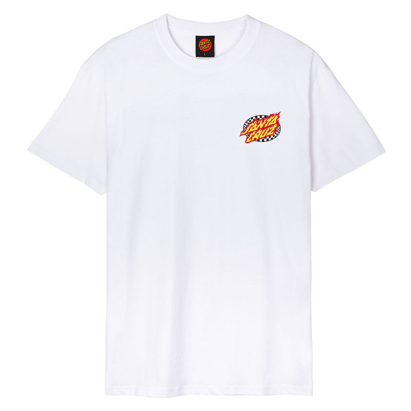 Camiseta Santa Cruz: Goal Flame T-Shirt (White)