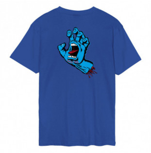 Camiseta Santa Cruz: Screaming Hand Chest T-Shirt (Ultramarine)