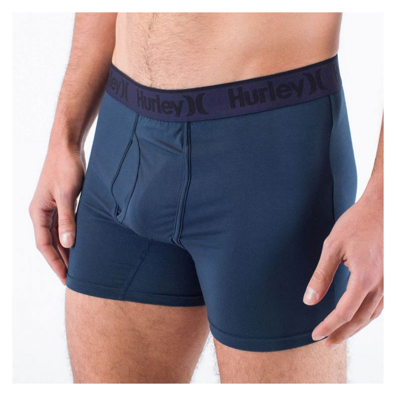 Boxer Hurley: Supersoft Boxer 3Pk (Medium Blue)