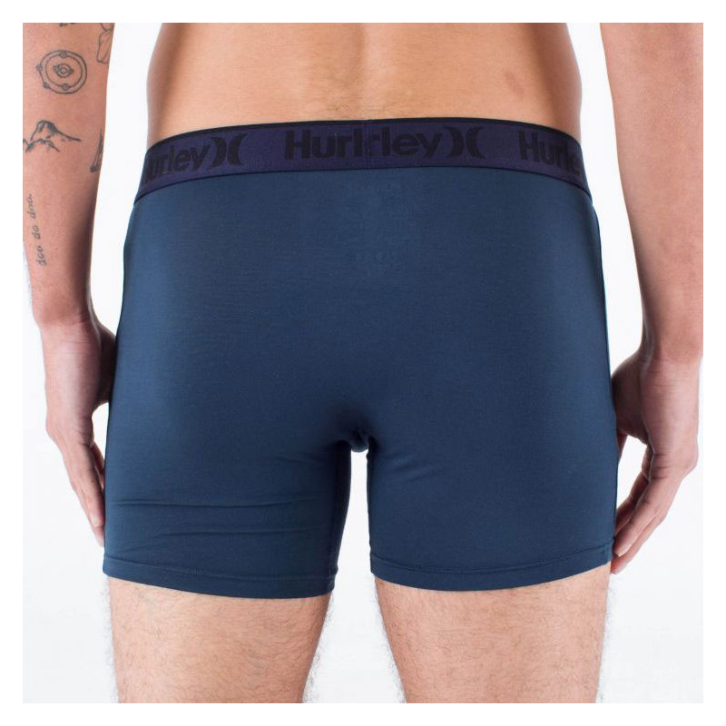 Boxer Hurley: Supersoft Boxer 3Pk (Medium Blue)