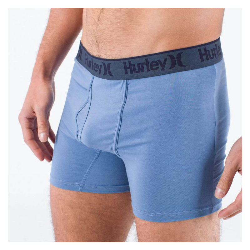 Boxer Hurley: Supersoft Boxer 3Pk (Medium Blue)