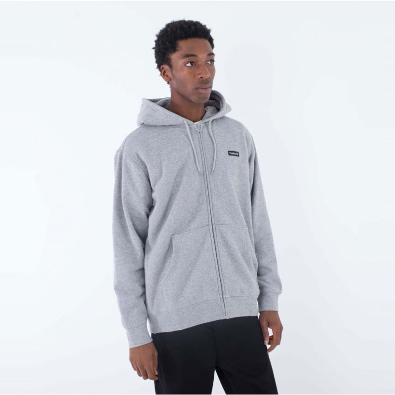 Sudadera Hurley: Alps Zip Fleece (Heather Gey)